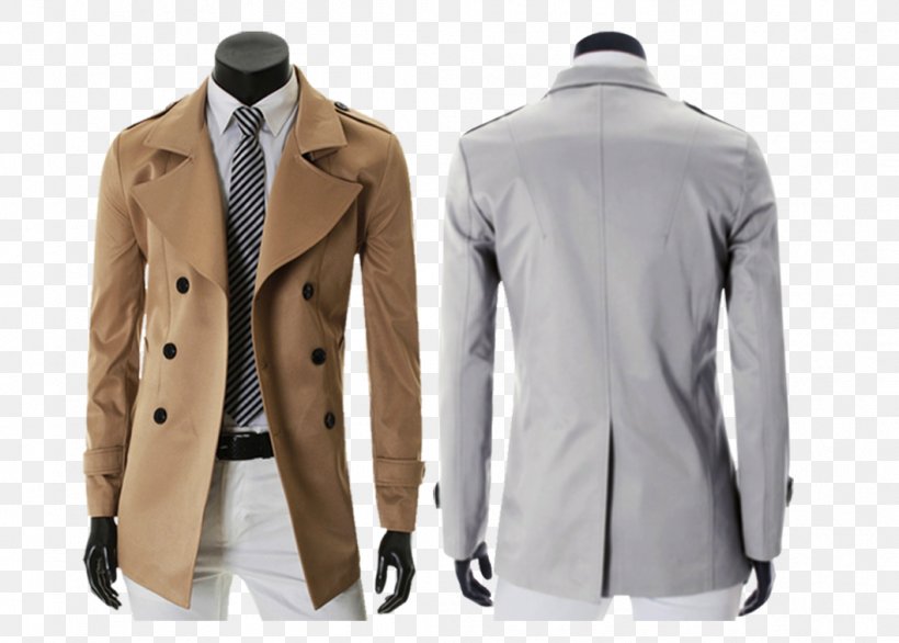 Trench Coat Hoodie Clothing Blazer Png, Gray Trench Coat Hoodie