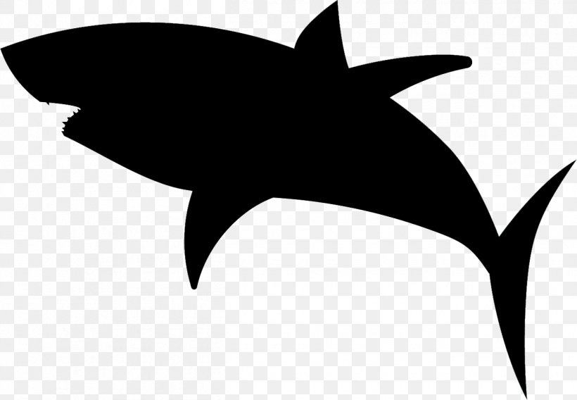 Great White Shark Silhouette, PNG, 1310x909px, Shark, Artwork, Autocad Dxf, Black And White, Cartilaginous Fish Download Free