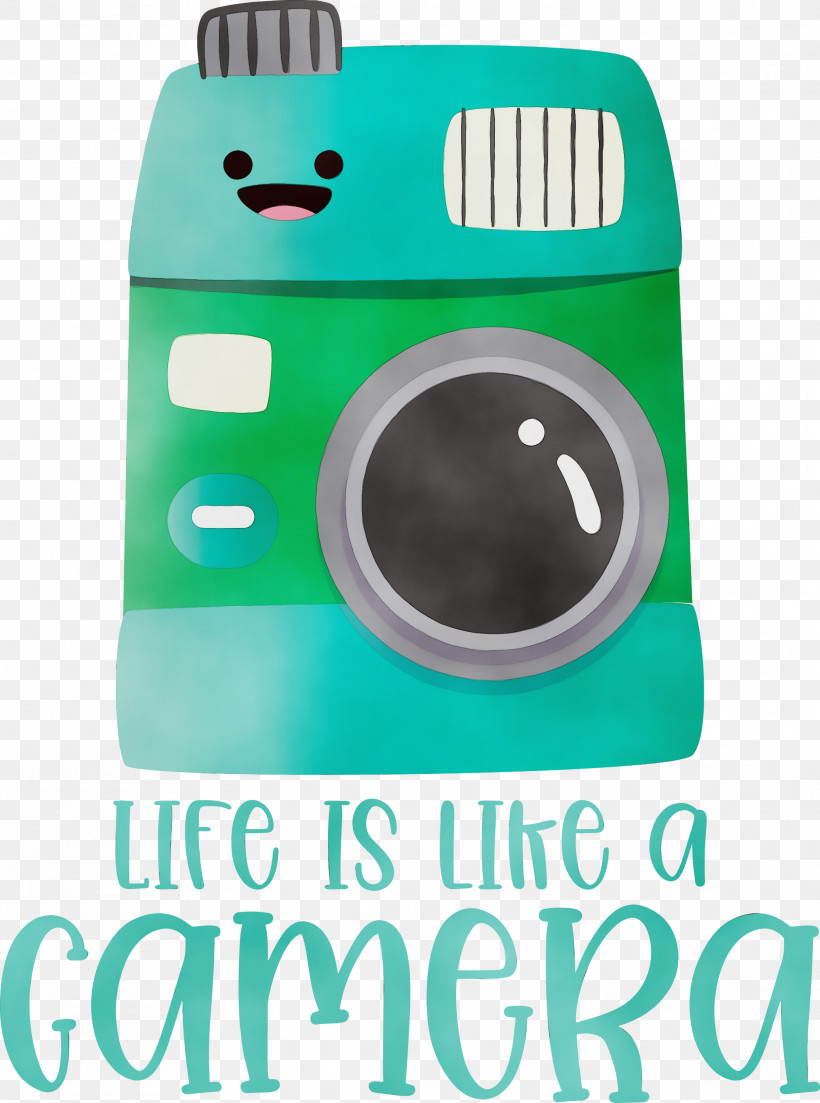 Green, PNG, 2230x3000px, Life Quote, Camera, Green, Life, Paint Download Free