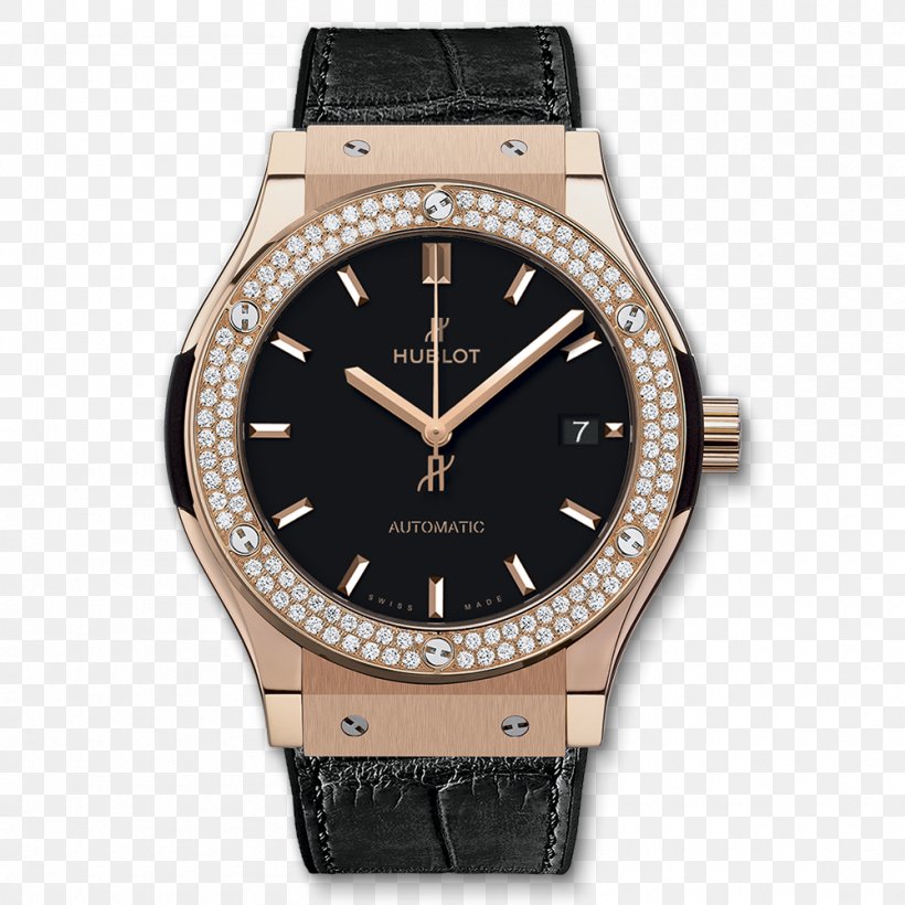 Hublot Classic Fusion Automatic Watch Luneta, PNG, 1000x1000px, Hublot Classic Fusion, Automatic Watch, Brand, Brown, Chronograph Download Free