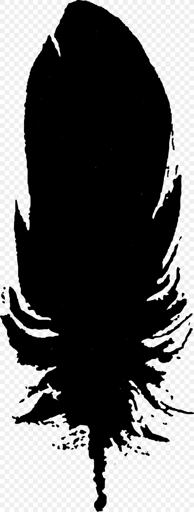 Leaf Font Silhouette Tree Black M, PNG, 1282x3377px, Leaf, Black M, Blackandwhite, Silhouette, Tree Download Free