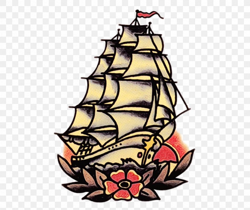 Old School Tattoos, PNG, 1680x1409px, Old School Tattoo, Boat, Flash, Plant, Printing Download Free