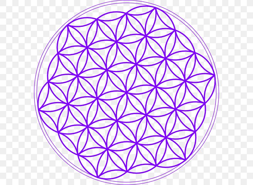 Sacred Geometry Overlapping Circles Grid Symbol Clip Art, PNG, 600x600px, Sacred Geometry, Area, Geometry, Hexagon, Mandala Download Free