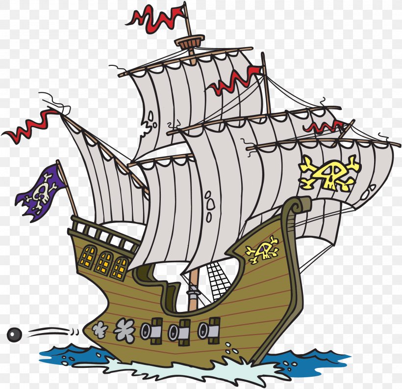 Ship Piracy Clip Art, PNG, 2000x1933px, Ship, Boat, Caravel, Carrack, Cartoon Download Free