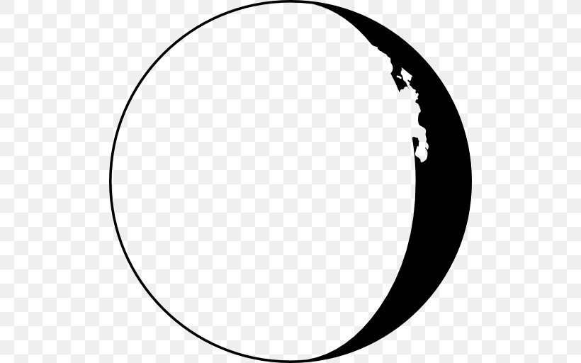 Lunar Phase Moon, PNG, 512x512px, Lunar Phase, Area, Black, Black And White, Crescent Download Free