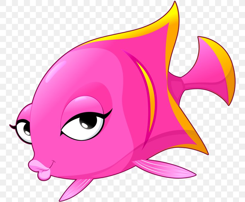 Pink Fish Cartoon Clip Art Fish, PNG, 761x675px, Pink, Cartoon, Fin, Fish,  Magenta Download Free