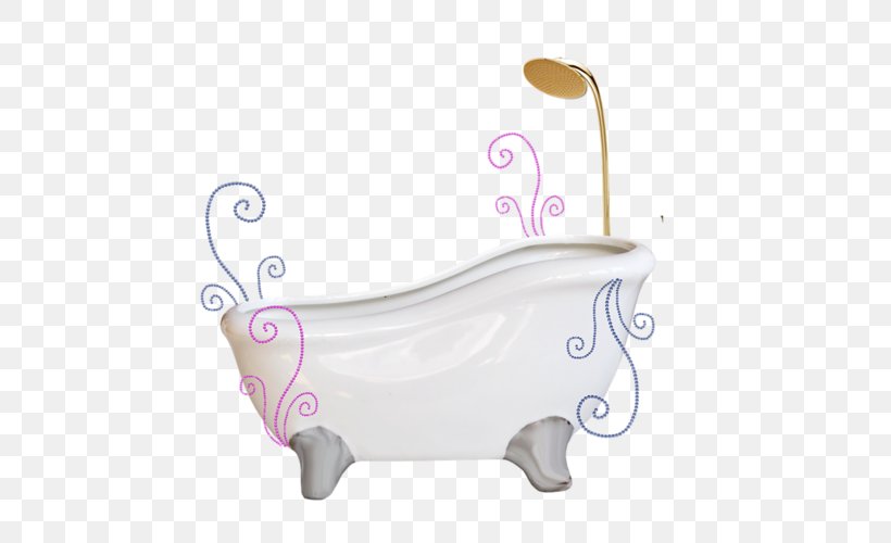 Bathtub Bathroom Gratis, PNG, 500x500px, Bathtub, Bathroom, Bathroom Sink, Ceramic, Drawing Download Free