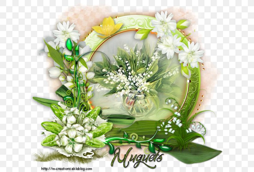 Floral Design Lily Of The Valley Flower Bouquet Cut Flowers, PNG, 632x556px, Watercolor, Cartoon, Flower, Frame, Heart Download Free