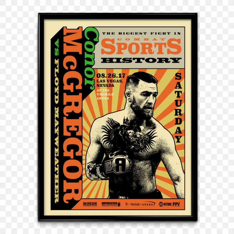 Floyd Mayweather Jr. Vs. Conor McGregor Modern Art Poster Canvas, PNG, 1024x1024px, Art, Advertising, Boxing, Canvas, Conor Mcgregor Download Free