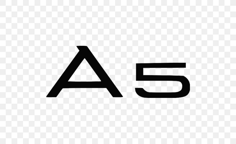 Audi A5 Logo Brand Adobe Illustrator Artwork, PNG, 500x500px, Audi A5, Area, Audi, Black, Black And White Download Free