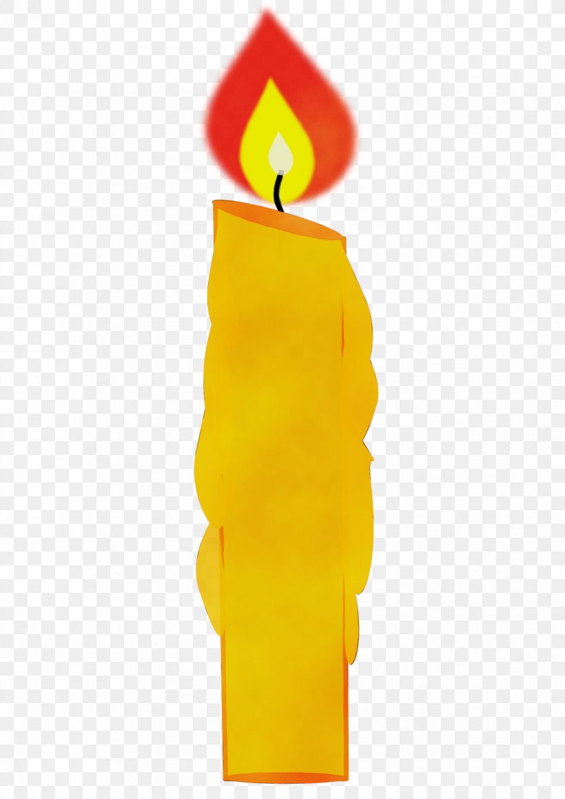 Birthday Candle, PNG, 1697x2400px, Watercolor, Birthday Candle, Lighting, Paint, Wet Ink Download Free