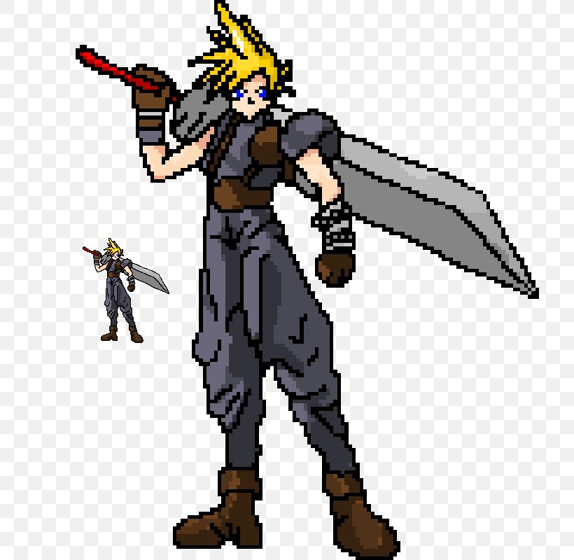 Final Fantasy VII Remake Cloud Strife Sephiroth Video Games, PNG, 737x800px, Final Fantasy Vii, Action Figure, Armour, Art, Character Download Free