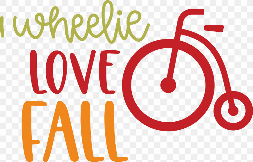 Love Fall Love Autumn I Wheelie Love Fall, PNG, 3000x1927px, Logo, Fruit, Happiness, Number Download Free