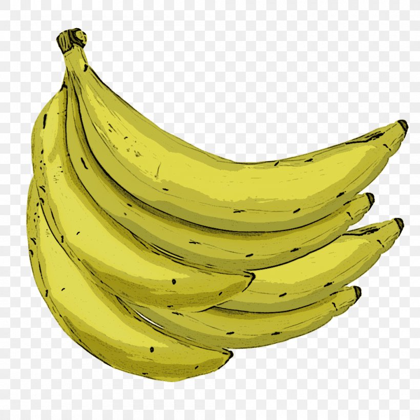 Saba Banana Cooking Banana Banaani, PNG, 1000x1000px, Saba Banana, Art, Banaani, Banana, Banana Family Download Free