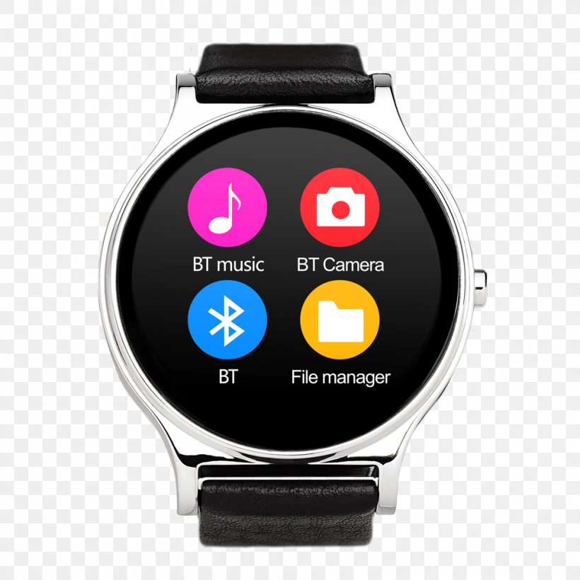 Smartwatch Clock Watch Strap Evolio, PNG, 1000x1000px, Smartwatch, Clock, Clock Face, Clothing Accessories, Electronic Visual Display Download Free