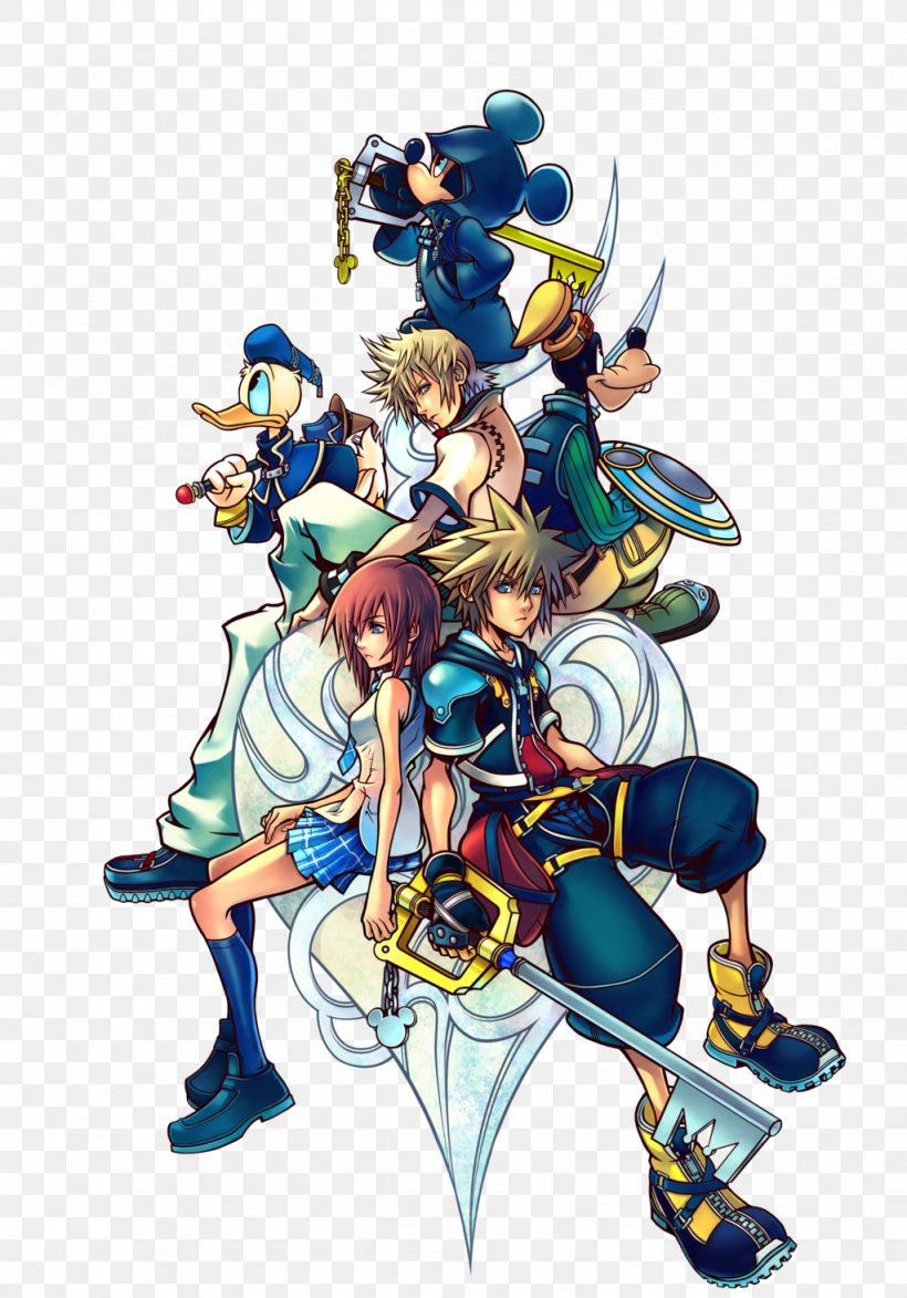 Kingdom Hearts II Kingdom Hearts: Chain Of Memories Kingdom Hearts 358/2 Days Kingdom Hearts Birth By Sleep, PNG, 1024x1465px, Watercolor, Cartoon, Flower, Frame, Heart Download Free