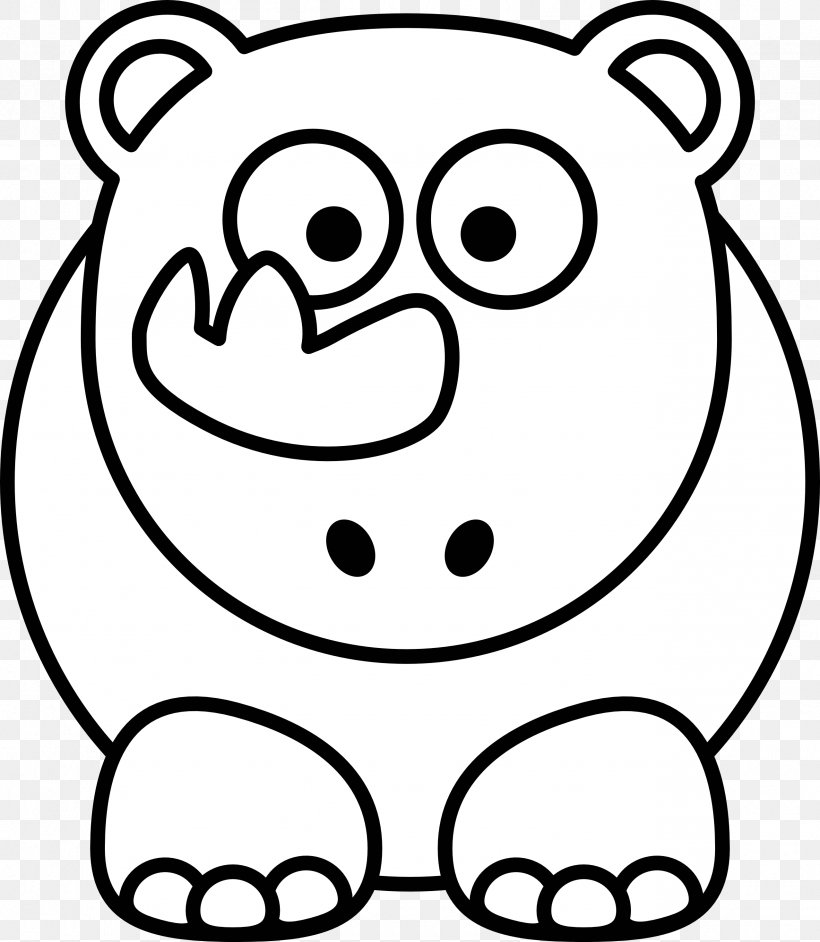 Black And White Animals Black & White Clip Art, PNG, 2555x2938px