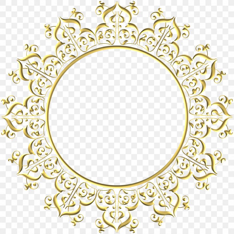 Clip Art Picture Frames Gold Pattern, PNG, 1280x1280px, Picture Frames, Area, Body Jewelry, Flower, Gold Download Free
