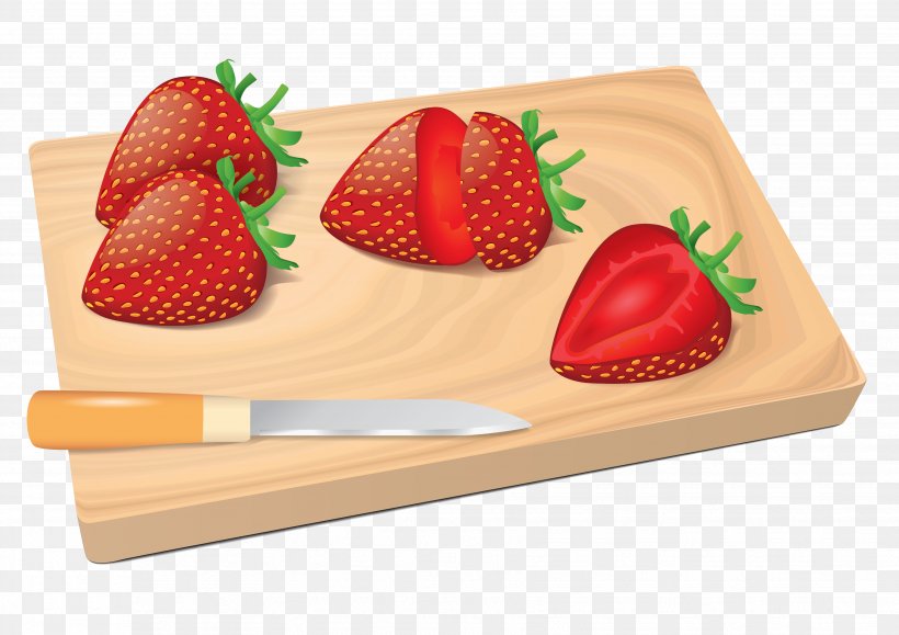 Strawberry Cutting Boards Knife Food, PNG, 3508x2480px, Strawberry, Apple, Banana, Cutting, Cutting Boards Download Free