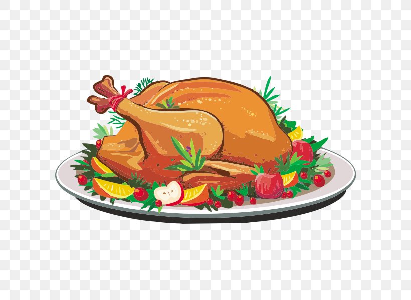 Thanksgiving Dinner Turkey Meat Clip Art, PNG, 600x600px, Thanksgiving Dinner, Banquet, Cuisine, Dinner, Dish Download Free