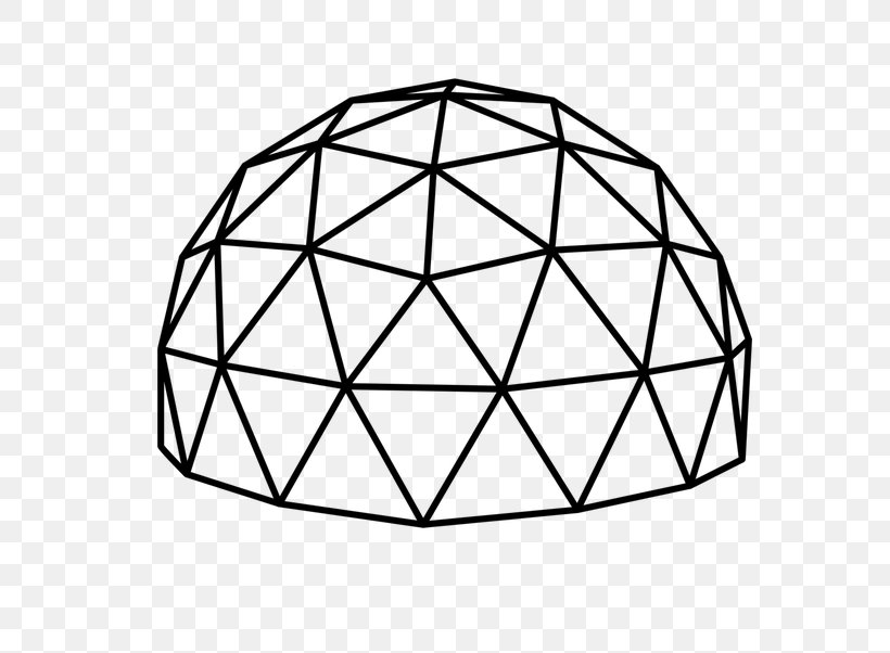 Geodesic Dome Geometry Triangle, PNG, 602x602px, Geodesic Dome, Architect, Area, Auto Part, Black And White Download Free