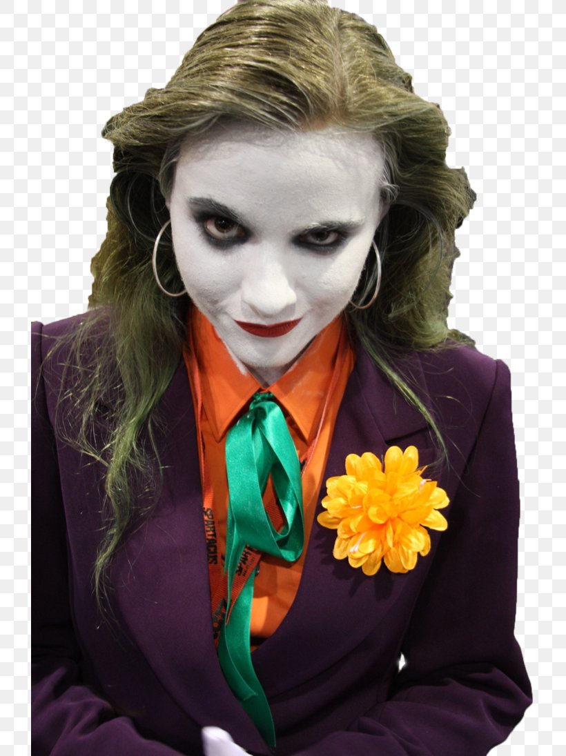 Joker Female Batman DeviantArt Woman, PNG, 729x1096px, Joker, Art, Batman, Character, Clown Download Free