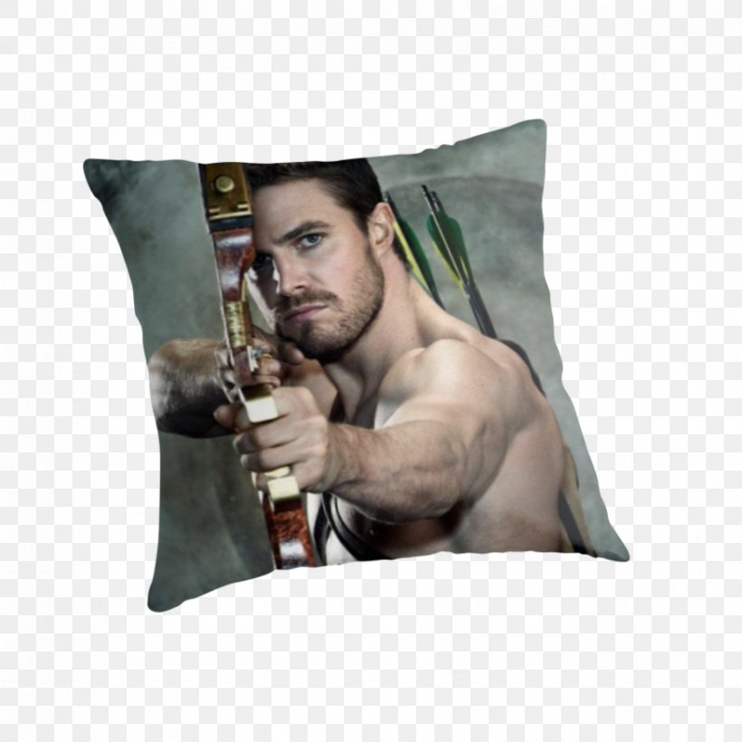 Stephen Amell Green Arrow Oliver Queen Arrow, PNG, 875x875px, Stephen Amell, Actor, Arrow Season 2, Caity Lotz, Cushion Download Free