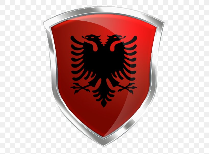 Flag Of Albania Albanian Double-headed Eagle, PNG, 541x604px, Albania, Albanian, Doubleheaded Eagle, Flag, Flag Of Albania Download Free