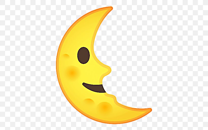 Moon Emoji, PNG, 512x512px, Emoji, Crescent, Emoticon, Face, Facial Expression Download Free