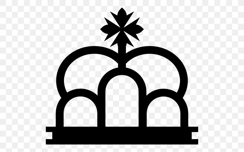 Cross And Crown Pope Christian Cross Symbol, PNG, 512x512px, Cross And Crown, Artwork, Avatar, Black And White, Christian Cross Download Free