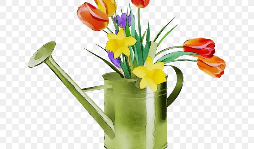 Cut Flowers Flower Flowerpot Plant Vase, PNG, 640x480px, Watercolor, Cut Flowers, Flower, Flowering Plant, Flowerpot Download Free