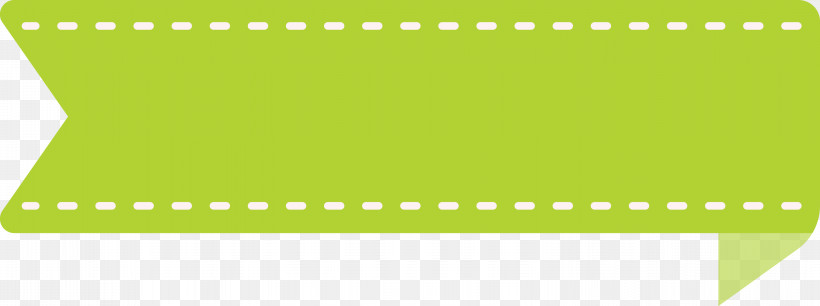Bookmark Ribbon, PNG, 2999x1122px, Bookmark Ribbon, Green, Line, Rectangle, Yellow Download Free