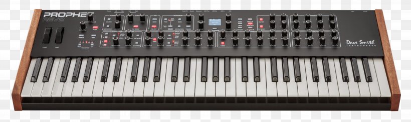 Prophet '08 Sequential Circuits Prophet-5 Dave Smith Instruments Sound Synthesizers Analog Synthesizer, PNG, 5295x1584px, Watercolor, Cartoon, Flower, Frame, Heart Download Free
