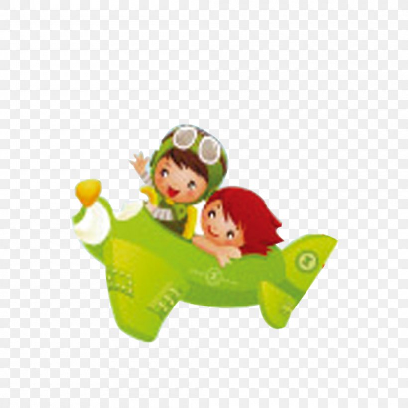 Airplane Cartoon, PNG, 1000x1000px, Airplane, Art, Cartoon, Child, Fictional Character Download Free