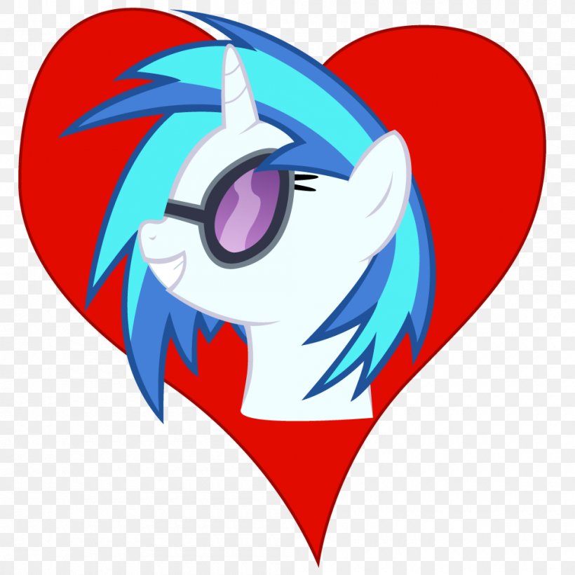 Pony Rainbow Dash Disc Jockey Horse, PNG, 1000x1000px, Watercolor, Cartoon, Flower, Frame, Heart Download Free