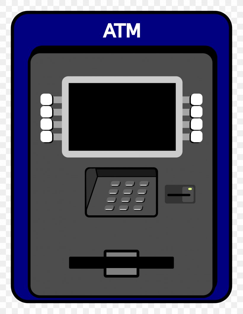 Automated Teller Machine Bank Clip Art, PNG, 1855x2400px, Automated Teller Machine, Area, Atm Card, Bank, Communication Download Free