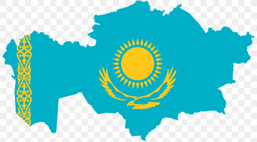 Flag Of Kazakhstan National Flag Map, PNG, 1024x566px, Kazakhstan, Blank Map, Brand, Flag, Flag Of Brazil Download Free