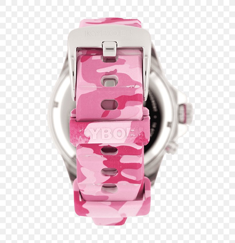 Kyboe Watch Strap Camouflage Stainless Steel, PNG, 800x850px, Kyboe, Camouflage, Clothing Accessories, Femininity, Magenta Download Free