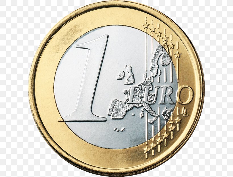 Euro Coins Europe Money 1 Euro Coin, PNG, 622x622px, 1 Euro Coin