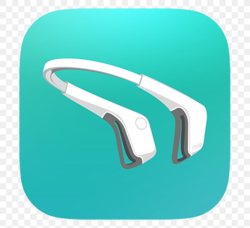 Muse Headband Meditation Brain Mind, PNG, 747x747px, Muse, App Store, Aqua, Azure, Blue Download Free