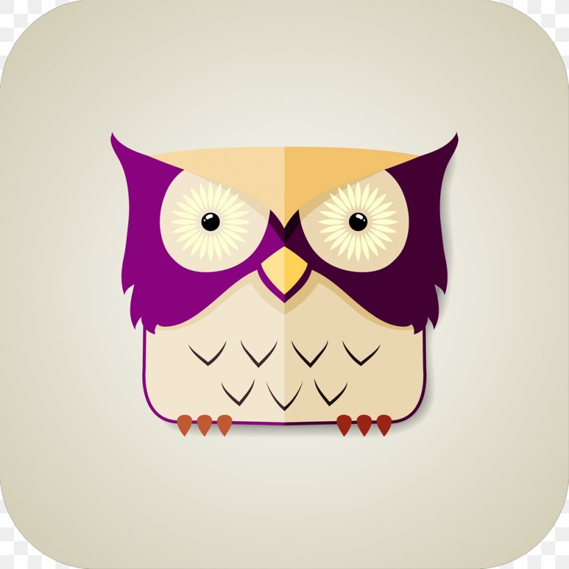 Owl, PNG, 1024x1024px, Owl, Beak, Bird, Bird Of Prey, Cartoon Download Free