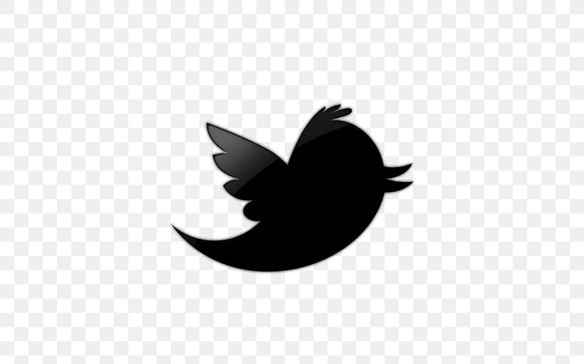 Social Media Advertising Logo Blog, PNG, 512x512px, Social Media, Advertising, Bird, Black, Black And White Download Free