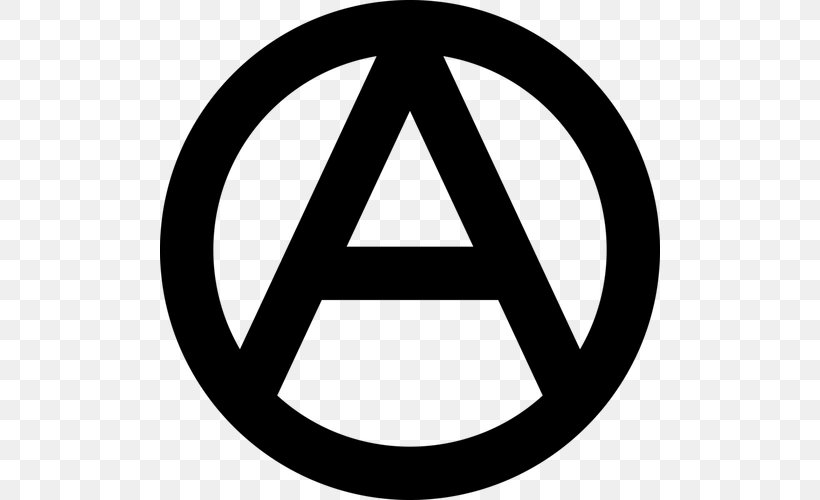 Anarchism Anarchy Clip Art, PNG, 500x500px, Anarchism, Anarchist Black Cross Federation, Anarchy, Area, Black And White Download Free