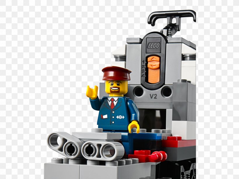 LEGO 60051 City High-Speed Passenger Train Lego Trains LEGO 7938 City Passenger Train, PNG, 2400x1800px, Train, Abiadura Handiko Tren, Hardware, Highspeed Rail, Lego Download Free