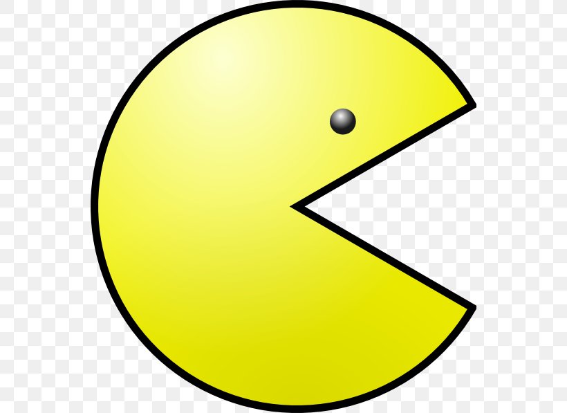 Ms. Pac-Man Pac-Man 2: The New Adventures Pac-Man Party Clip Art, PNG, 558x597px, Pacman, Animation, Area, Computer Software, Emoticon Download Free