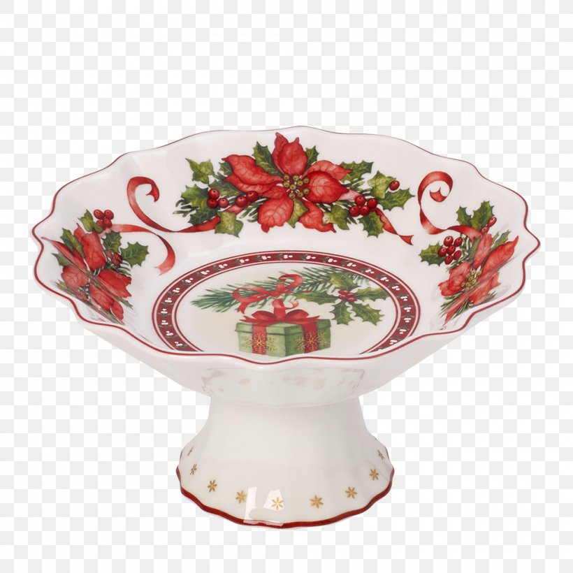 Villeroy & Boch Toy S Fantasy Vase / Gift Bag Fantasy Footed Bowl Multicolour 17 Centimeter Christmas Day, PNG, 1000x1000px, Gift, Bowl, Ceramic, Christmas Day, Christmas Tree Download Free