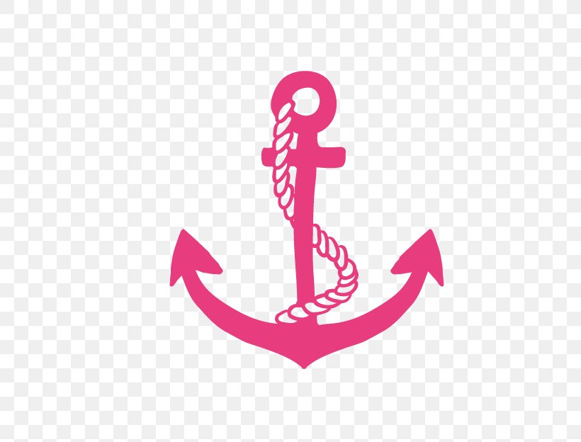 Anchor Icon, PNG, 625x624px, Anchor, Flat Design, Heart, Magenta, Pink Download Free