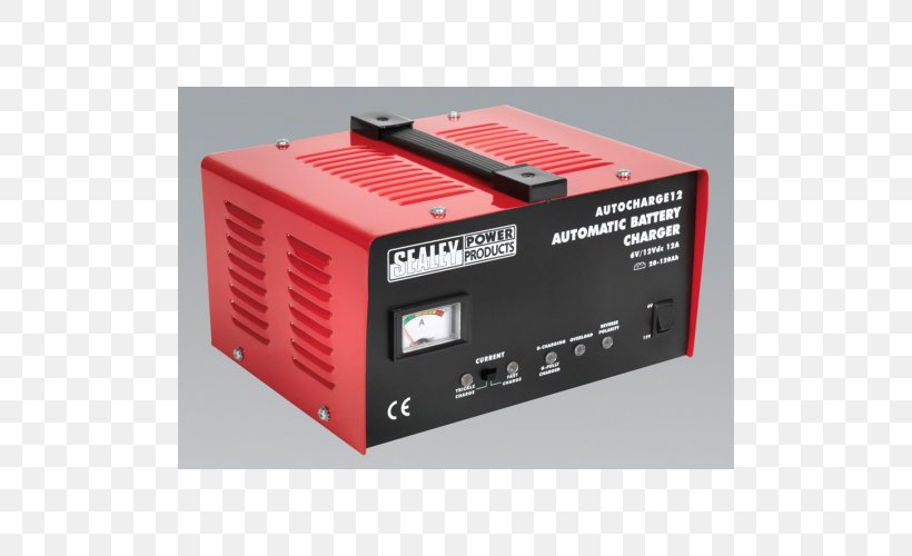 Battery Charger Power Inverters Car Trickle Charging Electric Battery, PNG, 500x500px, Battery Charger, Ampere, Automotive Battery, Car, Computer Component Download Free