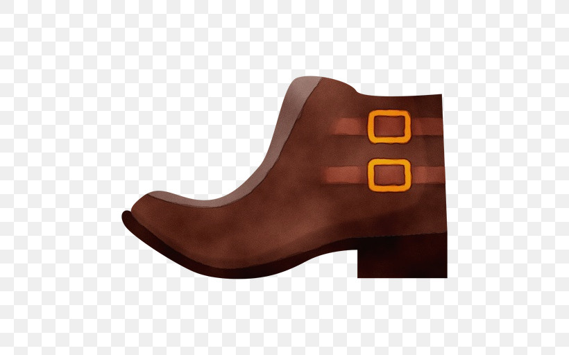 Cowboy Boot Shoe Cowboy, PNG, 512x512px, Watercolor, Cowboy, Cowboy Boot, Paint, Shoe Download Free