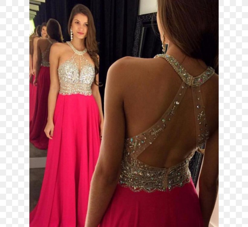 Evening Gown Party Dress Prom, PNG, 750x750px, Watercolor, Cartoon, Flower, Frame, Heart Download Free